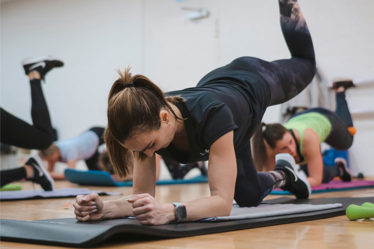 Pilates class